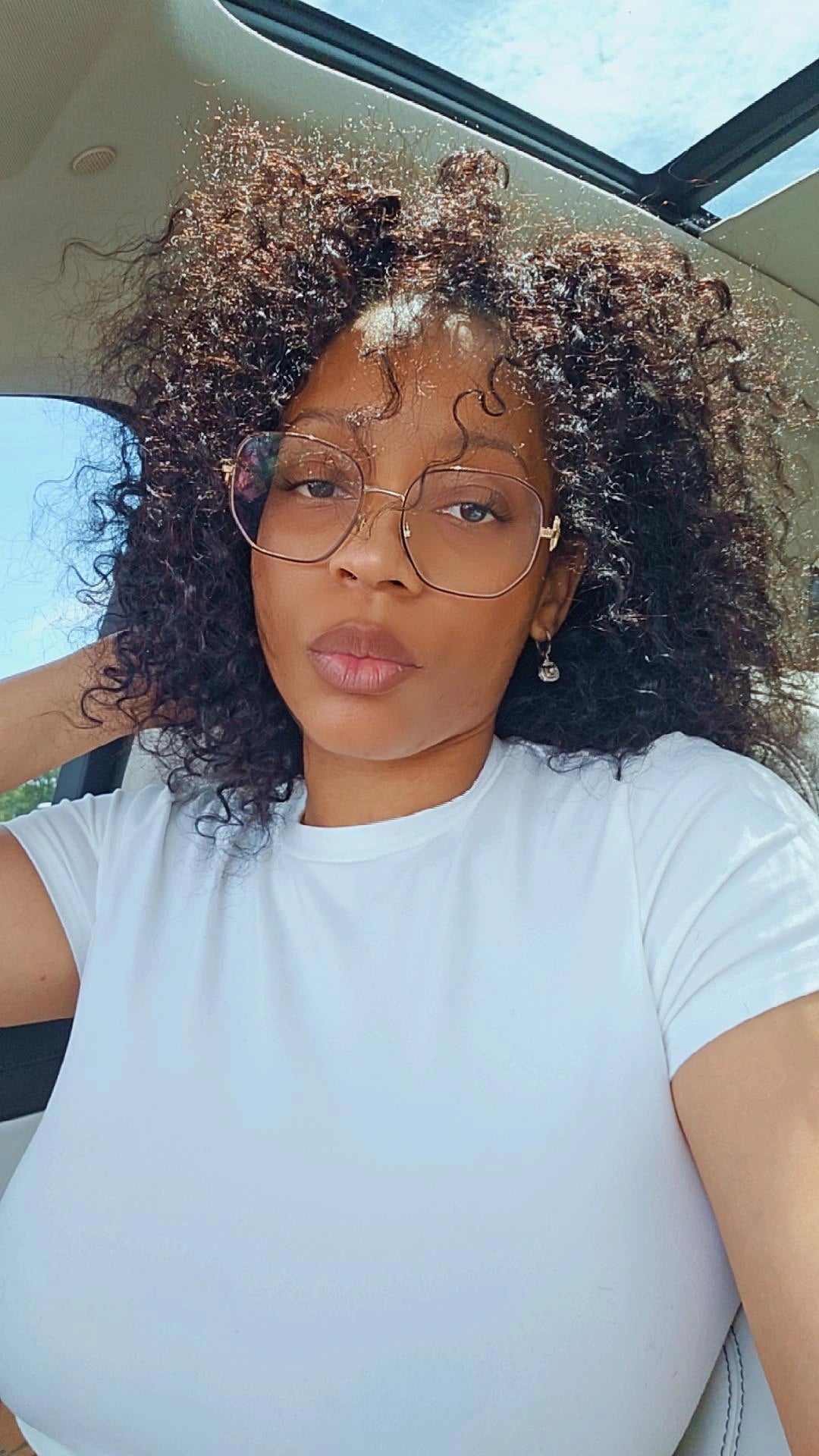 Reyn Human Water Wave Curly Head Band Wig.