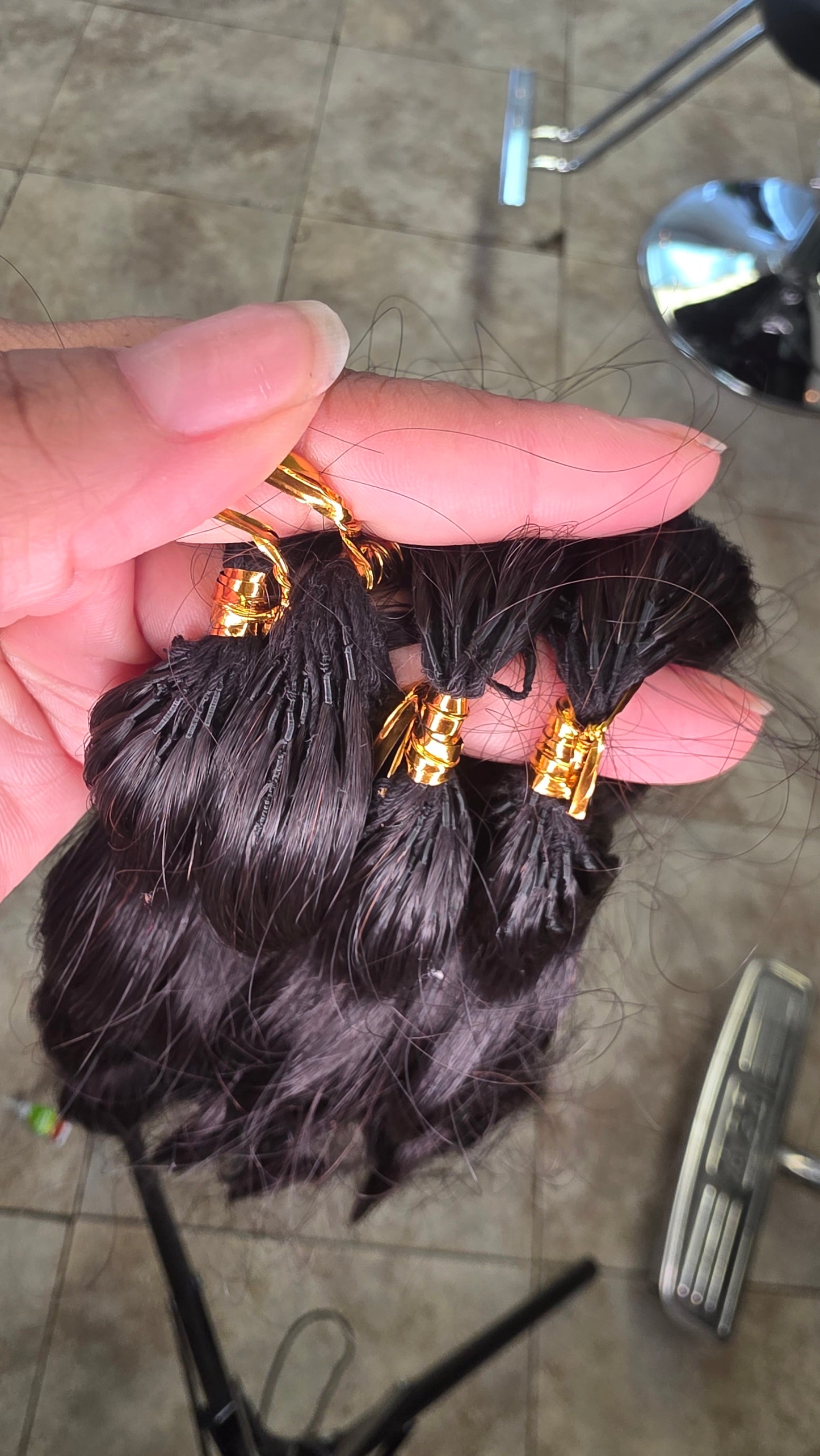 Human Body Wave Feather Tips
